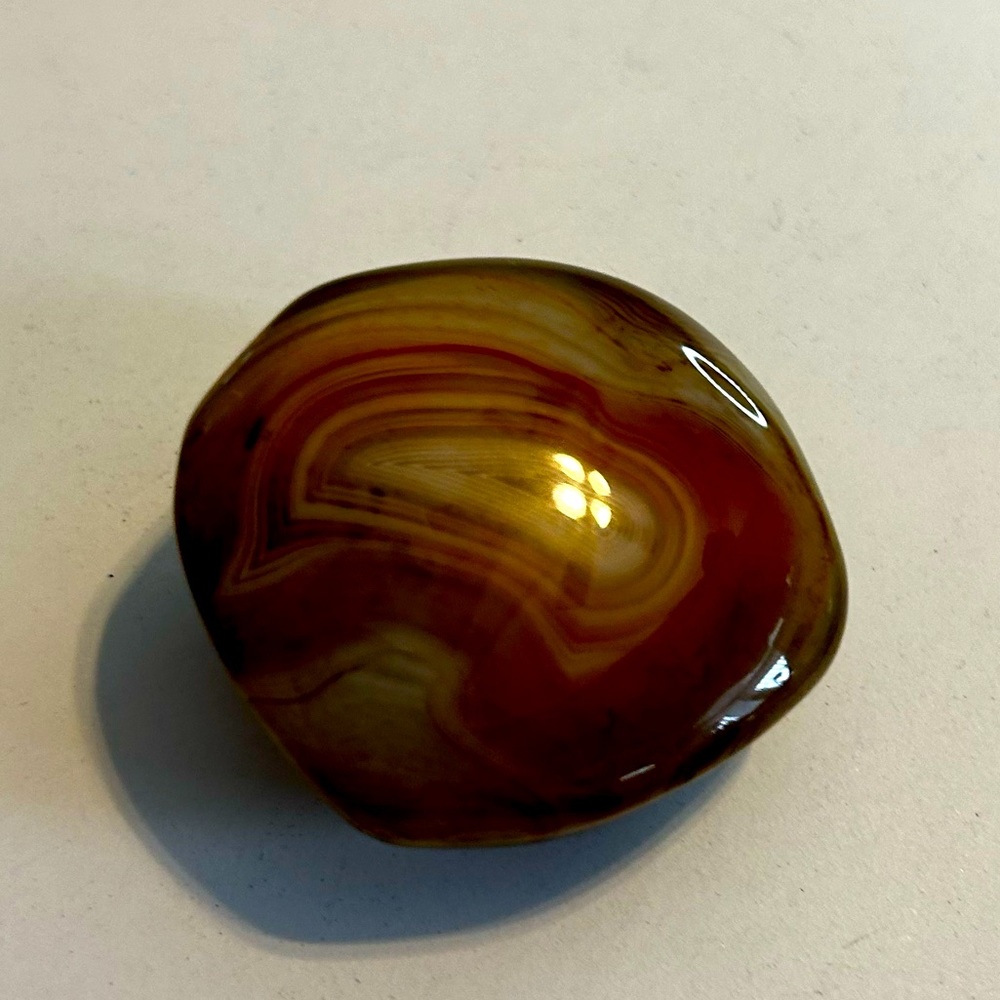 Polished Silk Agate Stone - Picture 5 of 7